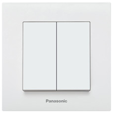Comutator Panasonic KARRE Plus alb