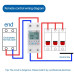 Releu monofazic si contor de energie inteligent, Wi-Fi, Open-63A,digital, protectie supratensiune si suprasarcina, compatibil Tuya si SmartLife App
