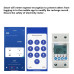 Releu monofazic si contor de energie inteligent, Wi-Fi, Open-63A,digital, protectie supratensiune si suprasarcina, compatibil Tuya si SmartLife App