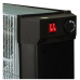 Radiator quartz Hausberg HB 8800, 2200 W, 4 tuburi quartz, 2 trepte putere, termostat reglabil