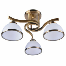Lustra Darla 3 LY-3309, 3 x E27, bronz + alb, clasica Klausen