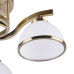 Lustra Darla 3 LY-3309, 3 x E27, bronz + alb, clasica Klausen