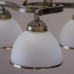 Lustra Darla 3 LY-3309, 3 x E27, bronz + alb, clasica Klausen