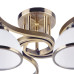Lustra Darla 5 LY-3310, 5 x E27, bronz + alb, clasica Klausen
