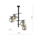 Lustra Concord 4 Grafit 1199/4 Emibig