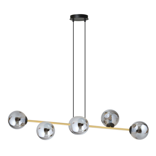 Pendul Gravity 6 negru/auriu/grafit 1237/6 Emibig