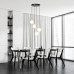 Pendul Royal 4 negru/alb opal 1243/4PREM Emibig