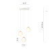 Pendul Royal 3 alb/alb opal 1244/3PREM Emibig