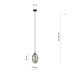 Pendul Astral 1 Grafit 1266/1 Emibig