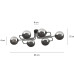 Plafoniera Brendi 6A BL Transparent 831/6A Emibig