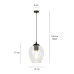 Pendul Istar 1 BL Transparent 679/1 Emibig