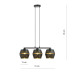Pendul Malia 3 negru/auriu 1185/3 Emibig