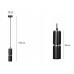 Pendul Modesto 1 Black 168/1 Emibig