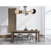 Lustra Zita 4 Black 173/4 Emibig
